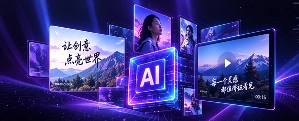 AIGC内容创作工作台视觉